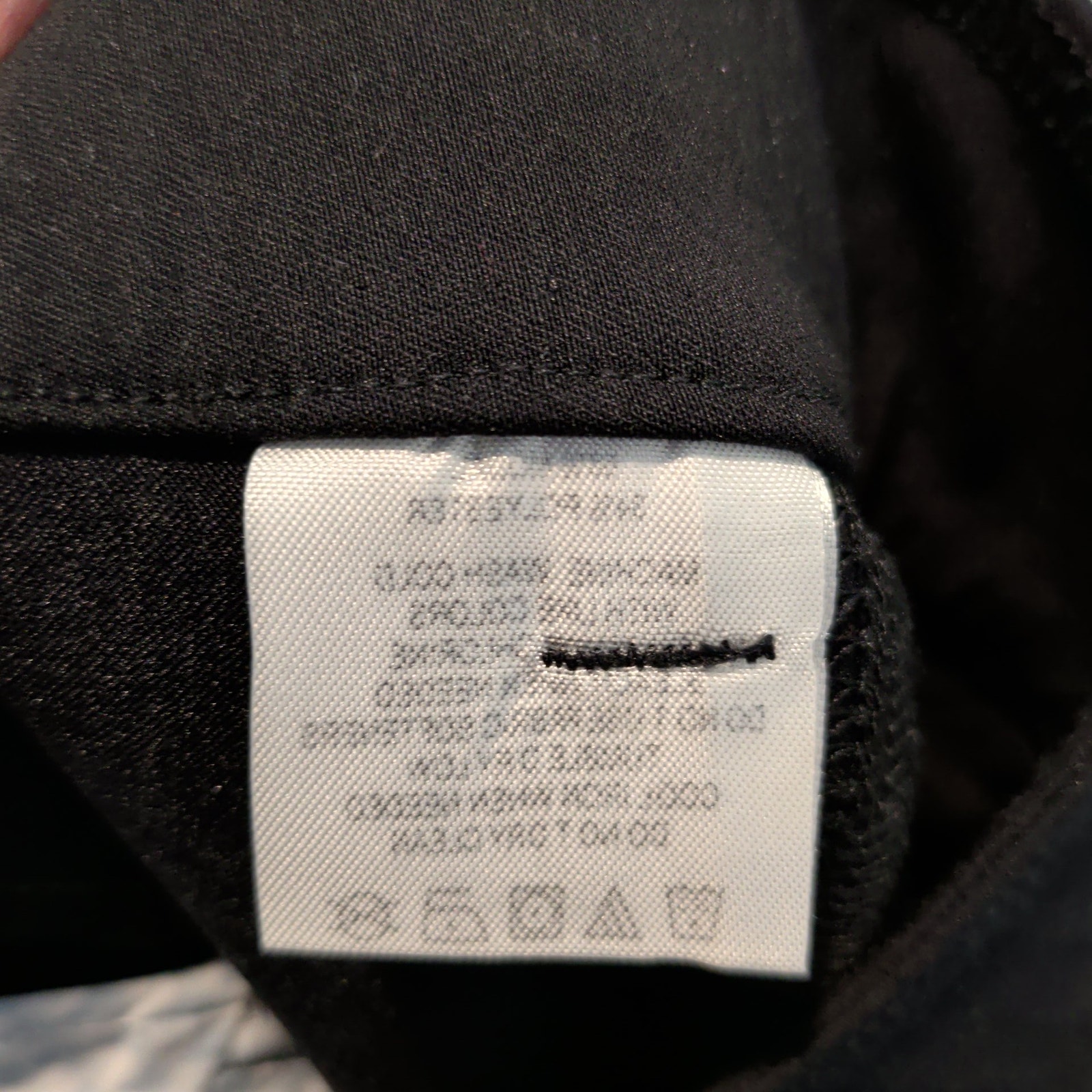 A Putnam Women's Sz M Black Crop Kick Flare Pull On Pants Stretch — image 7 of 7